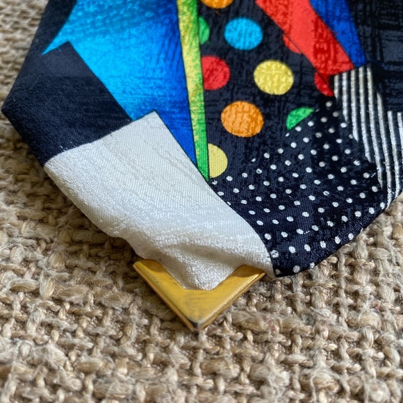 🎨VERNET de PARIS VTG SILK TIE 🎨 - Picture 3 of 7